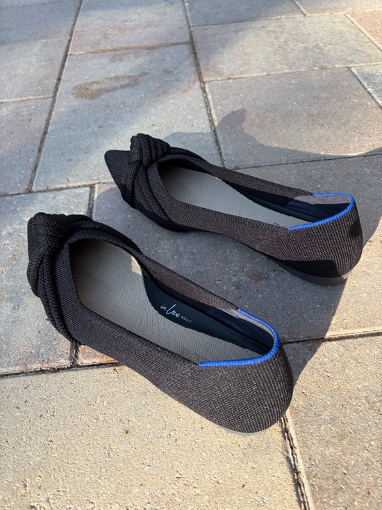 Rothy’s The Point II Knot size 9 black - Picture 2 of 5